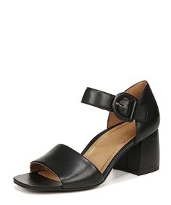 Vionic Chardonnay Women’s Heeled Sandals – Stylish A Black Leather – 10 Medium