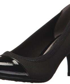 LifeStride Women’s Parigi Shoes Dress Pump, Black, 9 M US