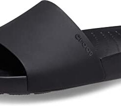 Crocs Women’s Splash Slides Sandal, Black, 11