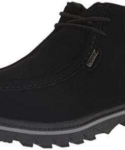 Lugz Mens Fringe Chukka Casual Boots Ankle – Black – Size 12 D_M