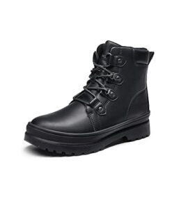 Bruno Marc Men’s Insulated Waterproof Winter Snow Boots Black,Size12,SBSB223M