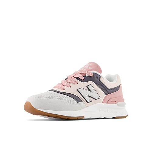 New Balance Girls 997H V1 Lace-Up Sneaker, Quartz Pink/Pink Moon/Grey Matter, 2.5 Little Kid