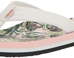 Reef Kids Girls Sandals, Kids Ahi, Zebra, 4