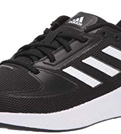 adidas Women’s Runfalcon 2.0 Running Shoe, Black/Core White/Grey, 6
