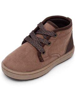 Simple Joys by Carter’s Unisex Noah Chukka Boot, Brown, 10 Toddler (1-4 Years)