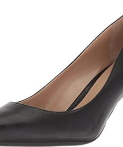 Lauren Ralph Lauren Women’s Lanette Pump Black Super Soft Leather 9 B – Medium