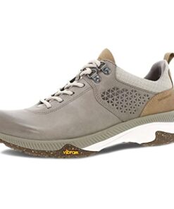 Dansko Mary Performance Outdoor Shoe for Women – Full Waterproof Construction and Super Durable Vibram ECOSTEP Outsole Made with at Least 30% Recycled Rubber Taupe 7.5-8 M US