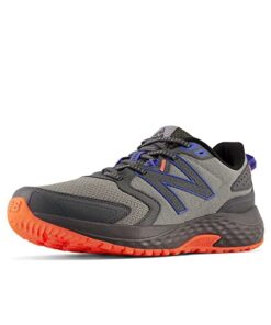 New Balance Men’s 410 V7 Running Shoe, Harbor Grey/Blacktop/Bright Lapis, 11.5