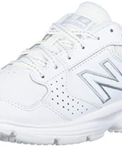 New Balance Women’s 411 V1 Walking Shoe, White/White, 8