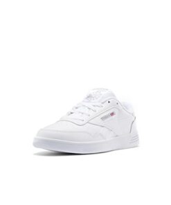 Reebok Women’s Club MEMT Sneaker, Steel/White, 7