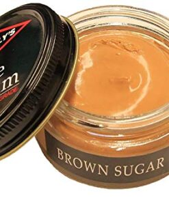 Kelly’s Shoe Cream – Professional Leather Shoe Polish – 1.5 oz – Brown Sugar