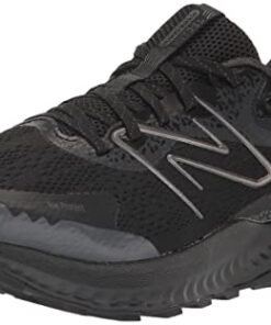 New Balance Men’s Dynasoft Nitrel V5 Trail Running Shoe, Black/Black, 10