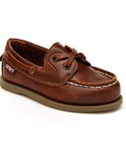 Carter’s Boy’s Bauk Dress Shoes, Light Brown, 9 Toddler