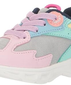 Carter’s Kids Adusa Light-Up Sneaker, Multi, 8 US Unisex Toddler