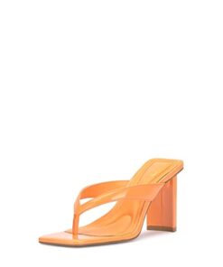 Jessica Simpson Women’s Arlon Heeled Sandal, Mango Sorbet, 12