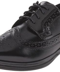 Deer Stags boys Oxford, Black, 11 Wide Little Kid US