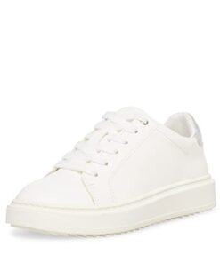 Steve Madden Girls Jcharly Court Little Kid Casual and Fashion Sneakers White