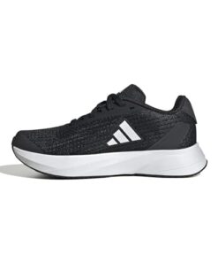 adidas Duramo SL Sneaker, Core Black/White/Carbon, 11.5 US Unisex Little Kid