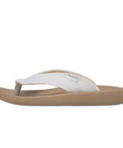 Hey Dude Women’s Meg Panama White, Size 7 | Women’s Footwear | Women’s Slip On Sandals | Comfortable & Light-Weight