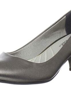 Easy Street Women’s Fabulous Pump,Pewter,9 W US