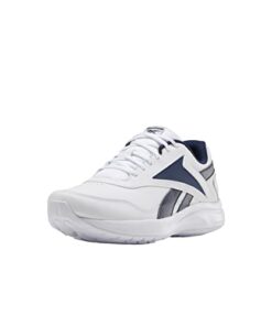 Reebok Men’s Walk Ultra 7 DMX MAX 4E Shoe, White/Collegiate Navy/Collegiate Royal, 11.5