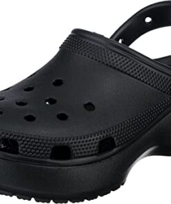 Crocs Classic Platform Clog Black 8 M