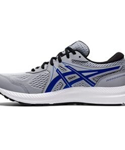 ASICS Men’s Gel-Contend 7 Piedmont Grey/Asics Blue Running Shoe 10.5 XW US