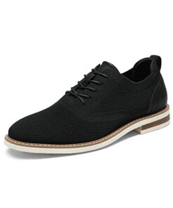 Bruno Marc Men’s Dress Oxfords,Black,Size12,SBOX2320M