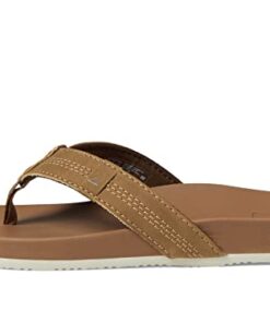 Reef Boy’s Kids Cushion Phantom Flip-Flop, Tan, 2 Big