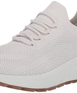 Skechers womens Bobs Sparrow 2.0- Allegiance Crew, Off-white, 9