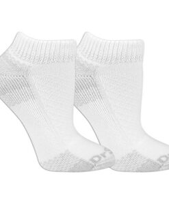 Dr. Scholl’s Men’s Advanced Relief Blister Guard Crew Socks, White, Shoe Size: 4-10