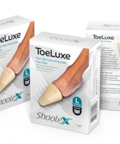 ToeLuxe Amputee Toe Filler Soft PU Foam Customizable Size Small