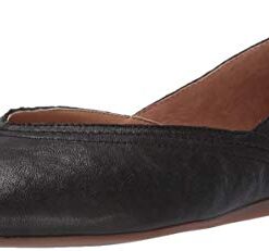 Lucky Brand Women’s Alba Ballet Flat, Black, 7.5