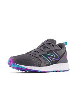 New Balance Girls Fresh Foam 650 V1 Lace-Up Running Shoe, Magnet/Electric Indigo/Cosmic Rose, 5.5 Big Kid