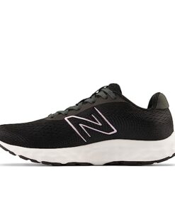 New Balance Women’s 520 V8 Running Shoe, Black/White, 10