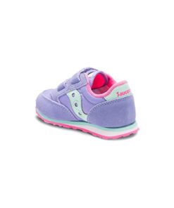 Saucony Unisex-child Baby Jazz Hook & Loop , PERIWINKLE, 8 M