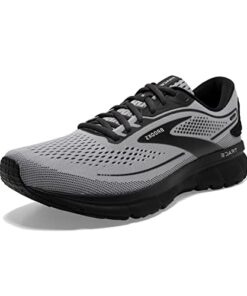 Brooks Men’s Trace 2 Neutral Running Shoe – Alloy/Black/Ebony – 11 Medium