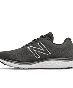 New Balance mens 680 V7 Running Shoe 10.5 Black/Star Glo