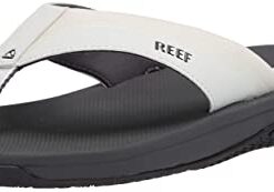 Reef Men’s Sandals, Reef Anchor, Grey/White, 11