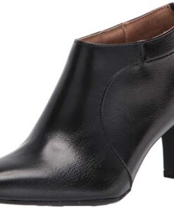 Life Stride Women’s Georgia Ankle Boot, Black, 9.5 US