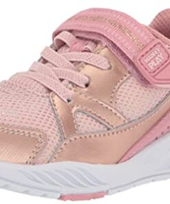 Stride rite Girls M2P Journey2 Athletic Sneaker, Rose Gold, 8 Toddler