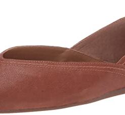 Lucky Brand Women’s Alba Ballet Flat, Umber, 8