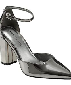 Marc Fisher Women’s Demeter Pump, Pewter 060, 9.5