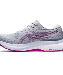 ASICS Women’s Gel-Kayano 29 Running Shoes, 8, Piedmont Grey/Orchid