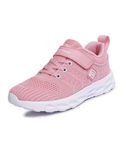 DREAM PAIRS Unisex-Child Tennis Running Shoes Athletic Sports Sneakers, Pink -1 Little Kid (KD18001K)