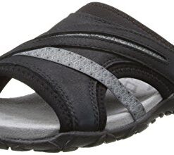 Merrell Women’s Terran Slide II Sandal, Black, 10 M US