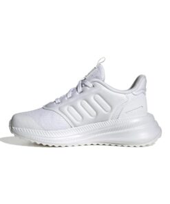 adidas X_PLR Phase Sneaker, White/White/Core Black, 5 US Unisex Big Kid