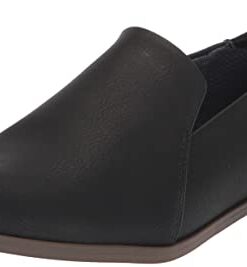 Dr. Scholl’s Shoes Women’s Rate Loafer Slip On Moc, Black, 9