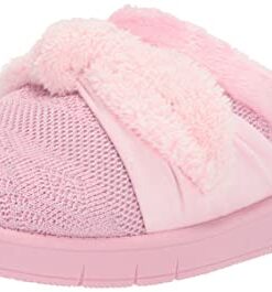 Skechers Kids Girls Sleepy Slides-Snuggle Hug Sneaker Slipper, Pink, 13 Little Kid