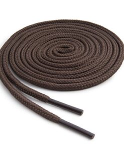 OrthoStep Round Athletic Brown 36 inch Shoelaces 2 Pair Pack